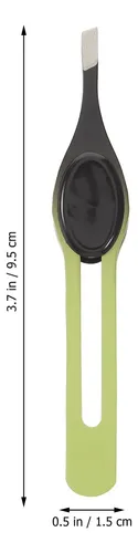 // Pinzas Para Cejas Inoxidable 5 Piezas Para Viaje
