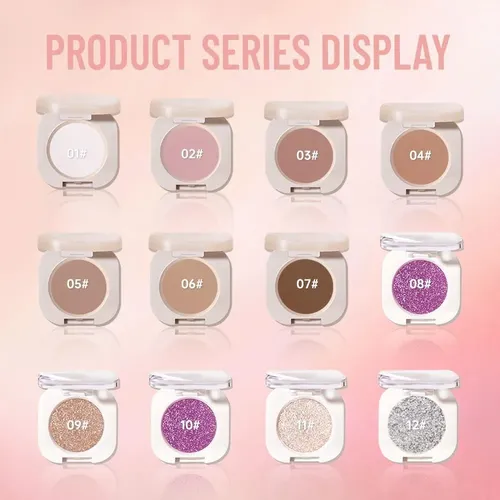 Sombra De Ojos Individual Light Peach Nude Pink 04 -kxmzeg