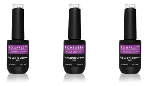 Bompassy Top Coat No Cleanse Color Gel Uv/led X3