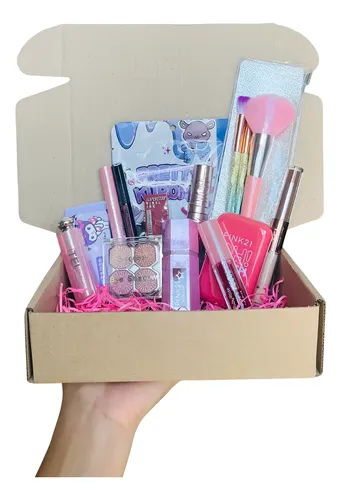 Combo Maquillaje Make Up Kit Completo Box 1 Premium