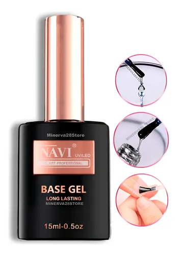Base Coat Navi 15ml. Uñas Uv/led Semipermanente