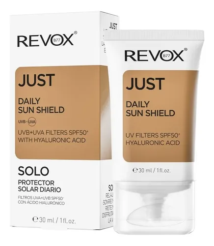 Revox Protector Solar Facial Spf50 Con Ácido Hialurónico 3c