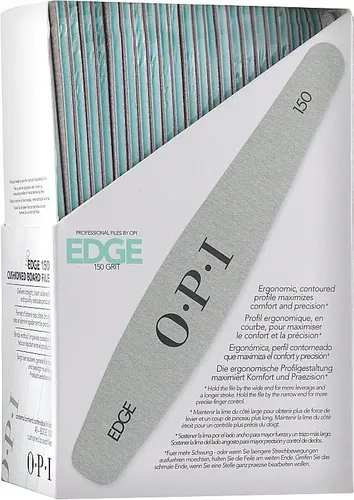 Opi Lima Edge File 150 Grit X 48 Unid Gris Liso