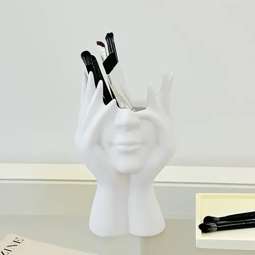 Soporte Creativo Multifuncional Para Bolígrafos Y Brochas .