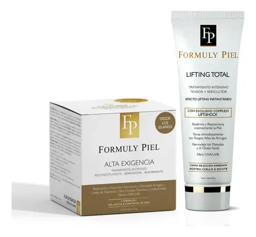 Kit Crema Antiage Alta Exigencia+ Lifting Total Formuly Piel
