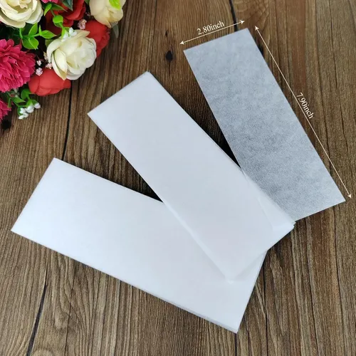 50 Tiras De Papel De Cera Gaadskcer 7×20 Cm Depilación