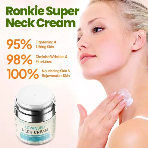 Crema Para El Cuello Ronkie, Reafirmante Y Reafirmante Del C