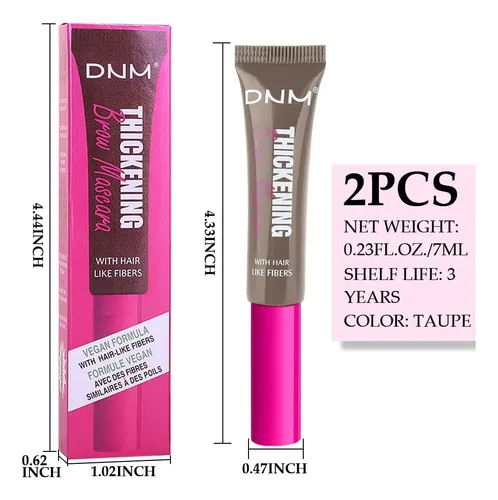 Gel Para Cejas Bingbrush Voluminizador Teñido 2 Unidades Mar