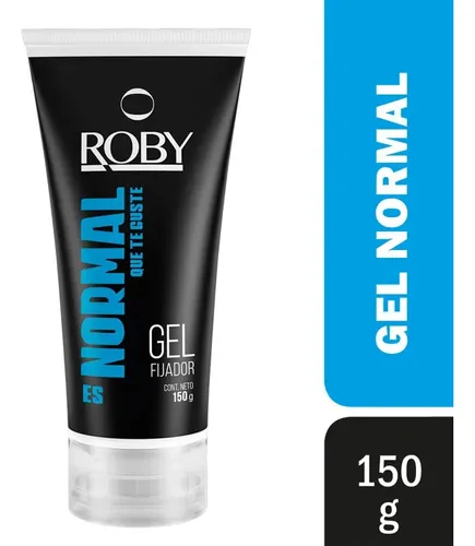 Gel Fijador Para Cabello Normal Efecto Natural Roby 150 Gr