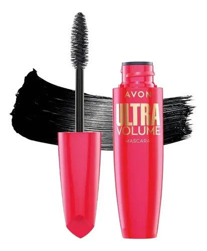 Mascara Para Pestañas Ultra Volume Avon Color Blackest Black