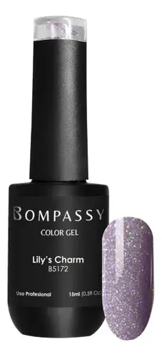 Bompassy Esmalte Semipermanenete Lily’s Charm B5172 15ml Color Violeta