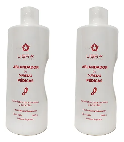 Ablandador Pédico 1000 Cc Para Durezas Y Cutículas Libra X2