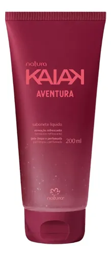 Jabón Líquido Corporal Kaiak Aventura Femenino Natura 200ml