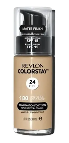 Base Colorstay Revlon Piel Mixta/grasa Tono Sand beige