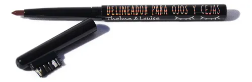 Lápiz Delineador Cejas Marrón Oscuro Thelma & Louise Retráctil Con Cepillo
