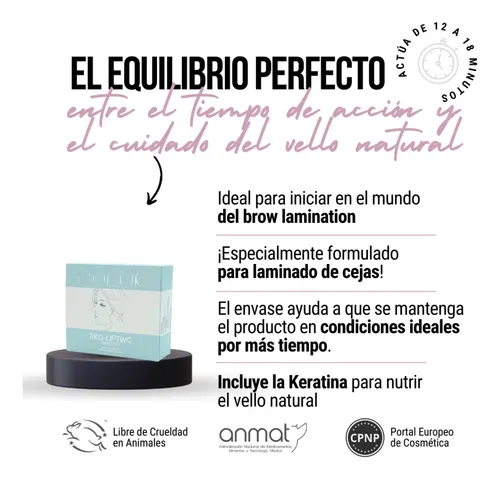 Kit Pro Lifting Laminado De Cejas Puluk Neicha