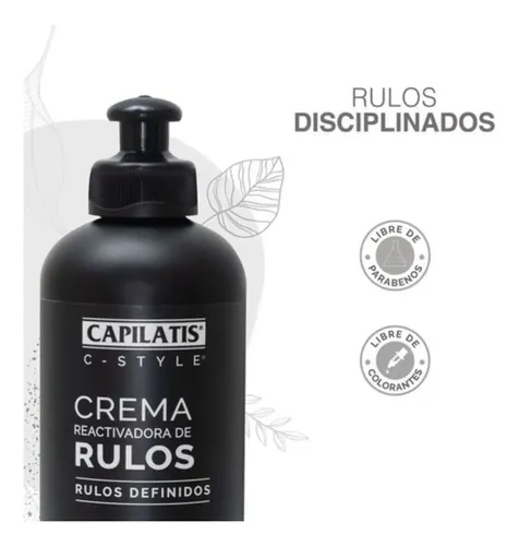 Capilatis Stop Frizz C-style Reactivadora Rulos Crema X 3 U