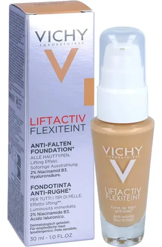 Base de maquillaje en base Vichy Liftactiv Flexiteint tono 45 gold – 30mL
