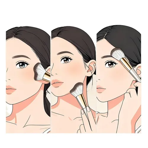 Brocha De Maquillaje, Brocha De Contorno