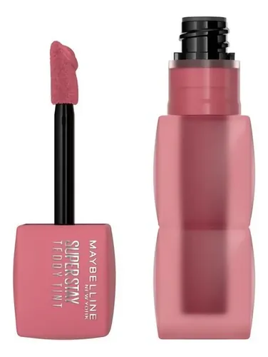 Labial Líquido Tinta Maybelline Teddy Tint 55 Kneehigh