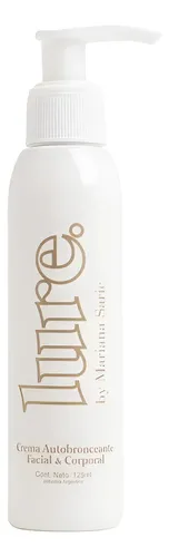 Crema Autobronceante Lure 125ml Facial Corporal Hidratante