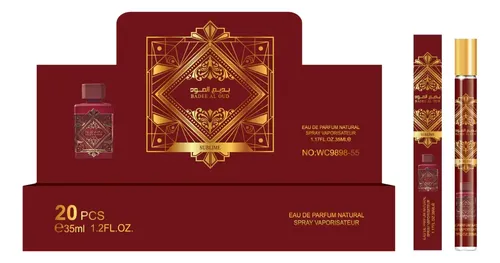 Perfumes Hombre Mujer 35 Ml En Tubito Fragancias Árabes 12 U