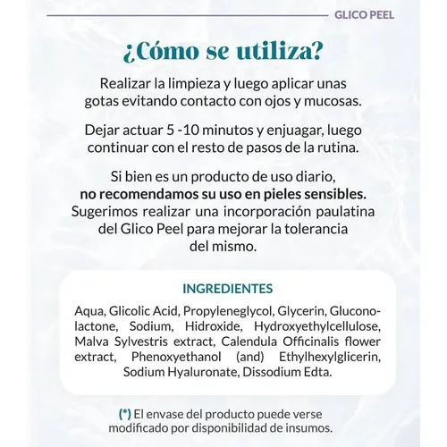 Glico Peel Renovador Celular Biobellus x 30 ml