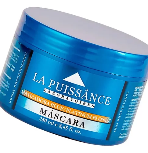 La Puissance Máscara Matizadora Blue Rubios Platinados 250ml