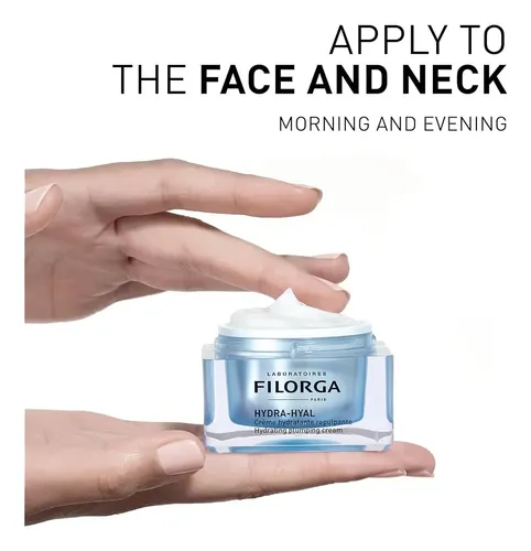Crema Hidratante Filorga Hydra-hyal 50ml Ácido Hialurónico Piel Sensible Día/Noche