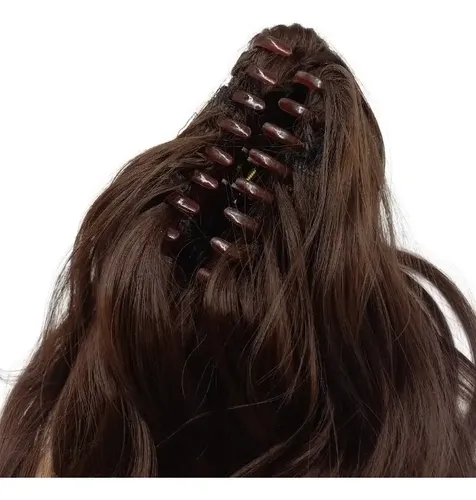 Extensión De Cabello De Cola De Caballo Para Mujer