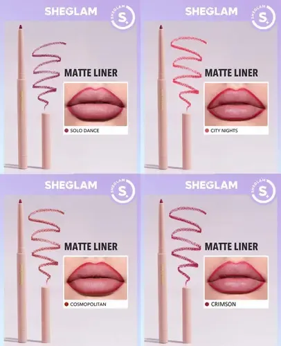 Lápiz delineador de labios de color neutro Sheglam