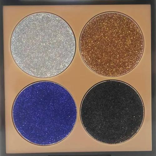 Paleta Sombras Ojos Glitter Gel Purpurina Tejar X 4 Unidades
