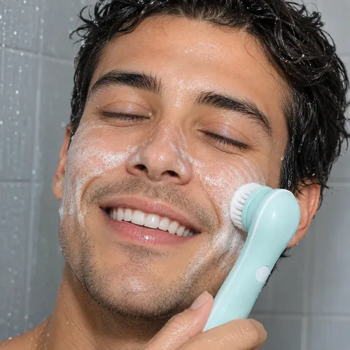 Cepillo Limpiador Facial Recargable 3 Cabezales Sumergible
