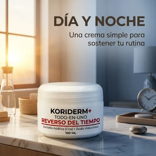Crema Antiedad Koriderm Peptidos Antiarrugas Glow 100ml 2×1