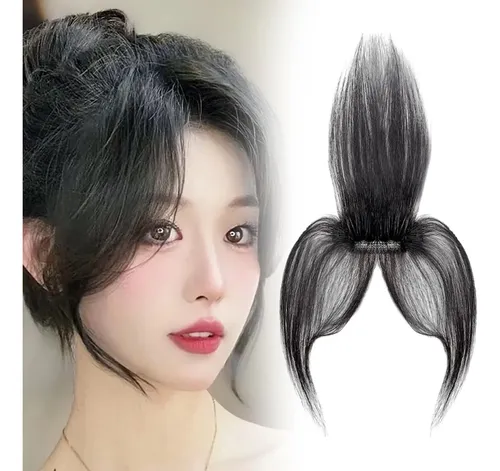 Bangs Clip Extensión De Cabello Sintética Para Estilo A