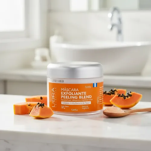Mascara Exfoliante Peeling Blend Láctico Glicólico 250 Libra