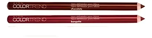 Delineador Labios Borgoña Chocolate Avon Color Trend Setx2 Borgoña