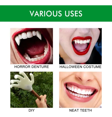 Kit Dental Temporal , Dientes Falsos For Maquillaje 2026