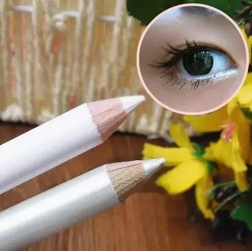 10 Un.lapiz Delineador Blanco Iluminador Ojos Cejas Microbla
