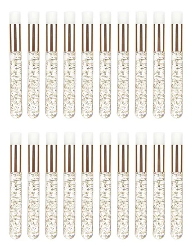 20 Cepillos Portátiles Para Champú Para Pestañas Y Limpiador