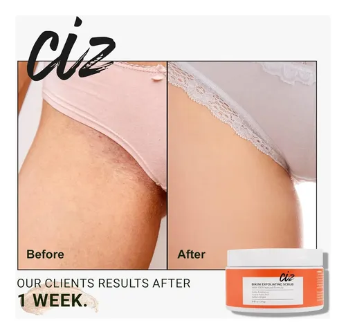 Bikini Area Exfoliator, Exfoliating Scrub For Bikini Area,