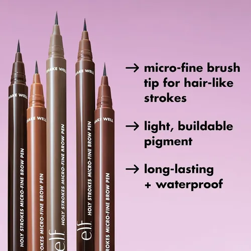 Delineador De Cejas E.l.f. Holy Strokes Soft Brown