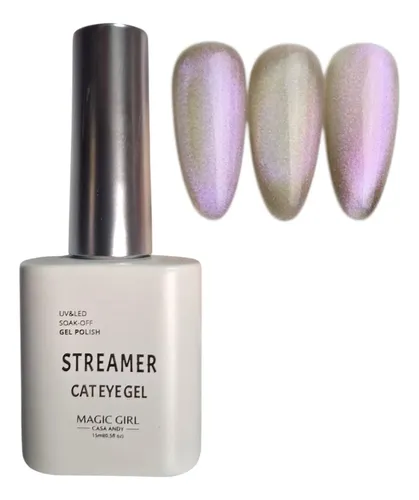 Esmalte Semipermanente Uv Led Cat Eye Streamer Magic Girl