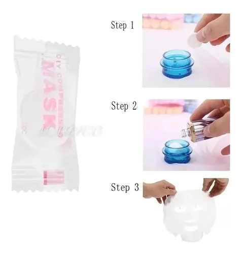 Mascara O Mascarilla Facial Pastilla Comprimida X 50 Unidade Tipo De Piel Todo Tipo De Piel
