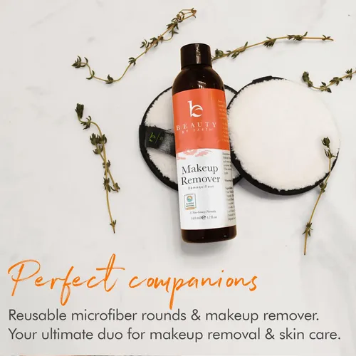 Desmaquillante Beauty By Earth, Natural Y Orgánico, 5 Onzas