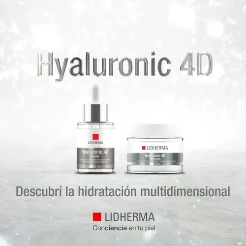 Lidherma Hyaluronic 4d Face Cream Todo Tipo De Piel 50g