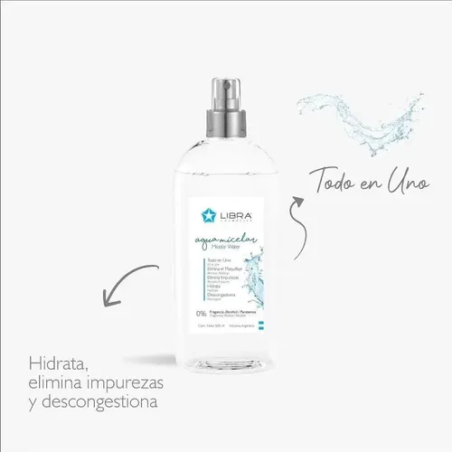 Agua Micelar Libra Cosmetica