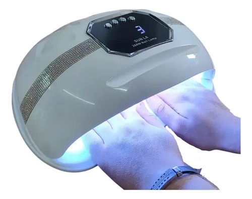 Cabina de uñas de gel profesional Sun L6 de 268 W con 45 LED blancos