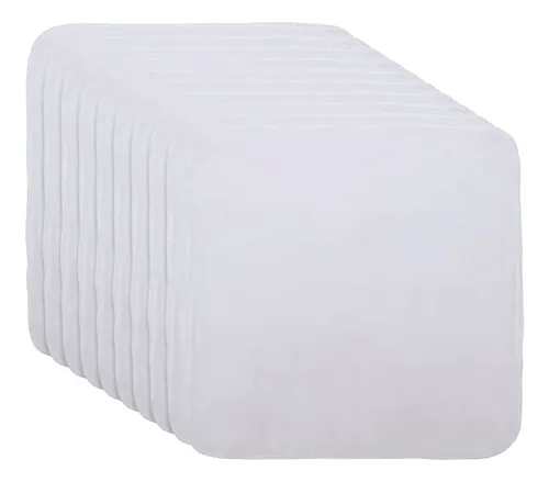 Paños De Limpieza Facial De Algodón Orgánico, Juego De 10 Re