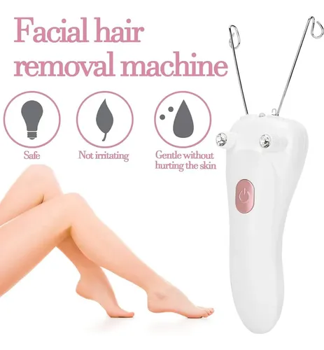 Depilador Eléctrico Facial Inalámbrico Yuyte Con Hilo De